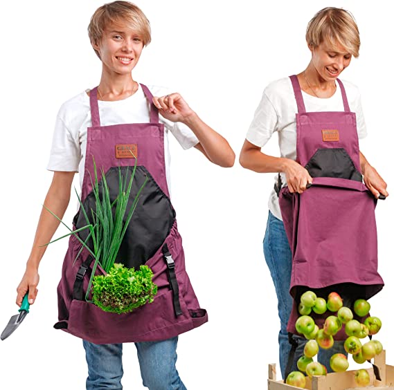 Grace and August Gardening Apron with Pockets 1