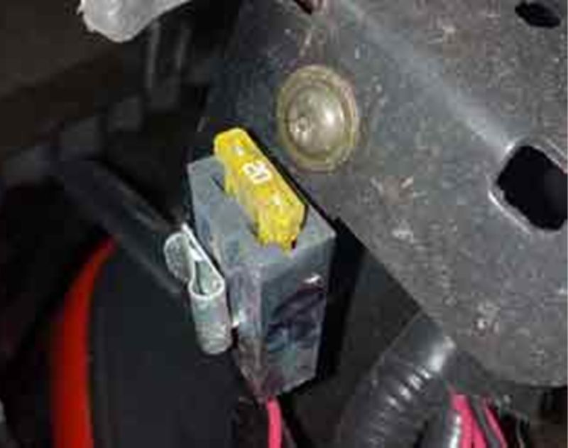 Check the Brake & Blade Switches