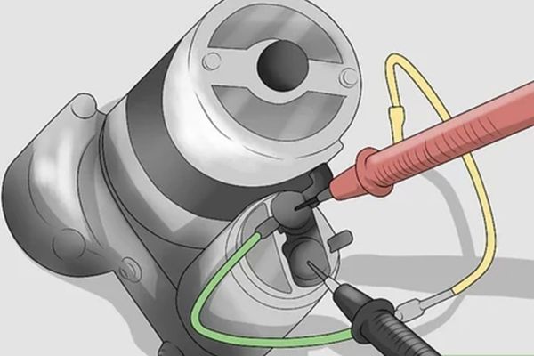 Checking the Starter, external Solenoid, or Relay