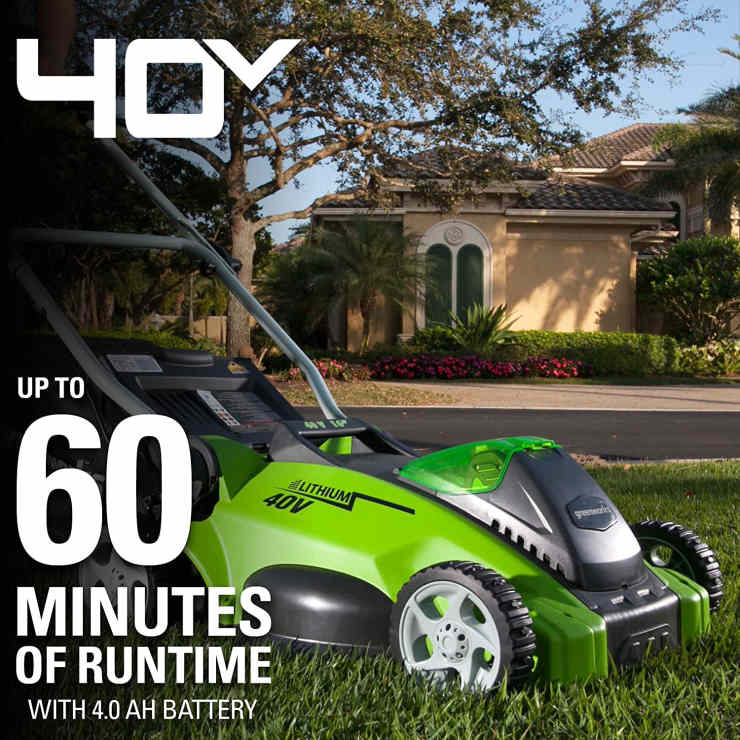 Greenworks 40V 16-inch Cordless Lawn Mower Review