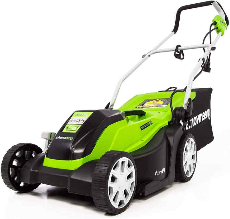 Greenworks 9 Amp 14’’ Corded Lawn Mower
