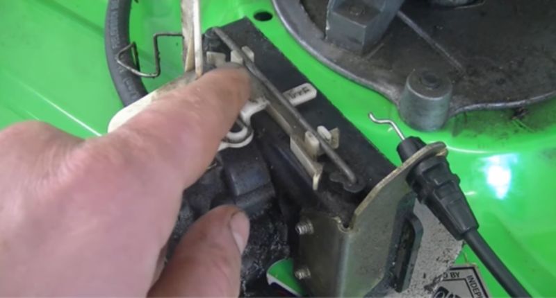 Throttle control removal 4