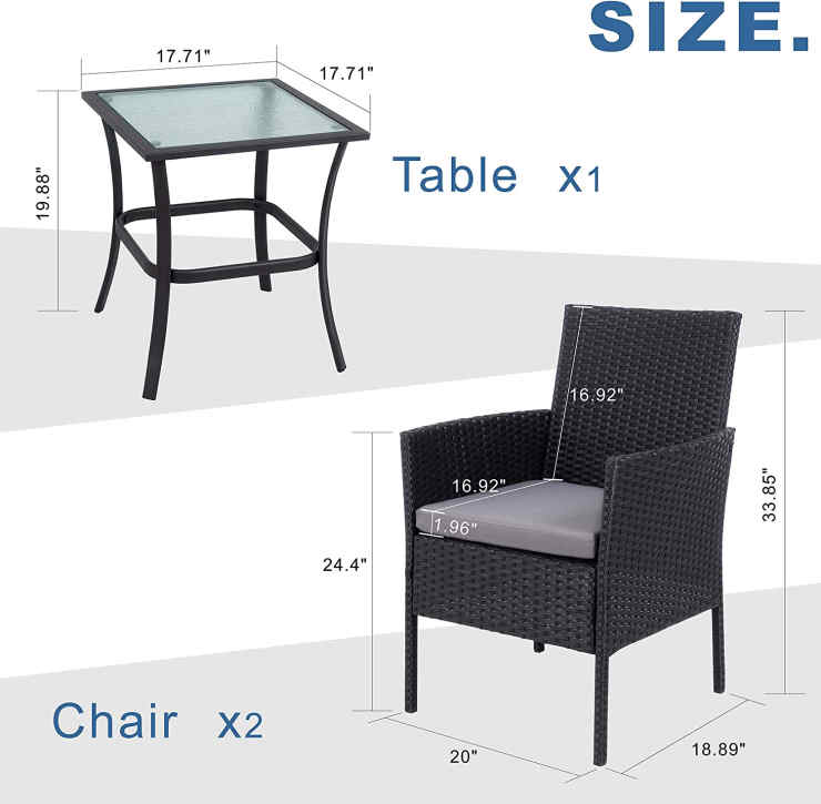 Vongrasig 3-Piece Porch Furniture Sets - 2