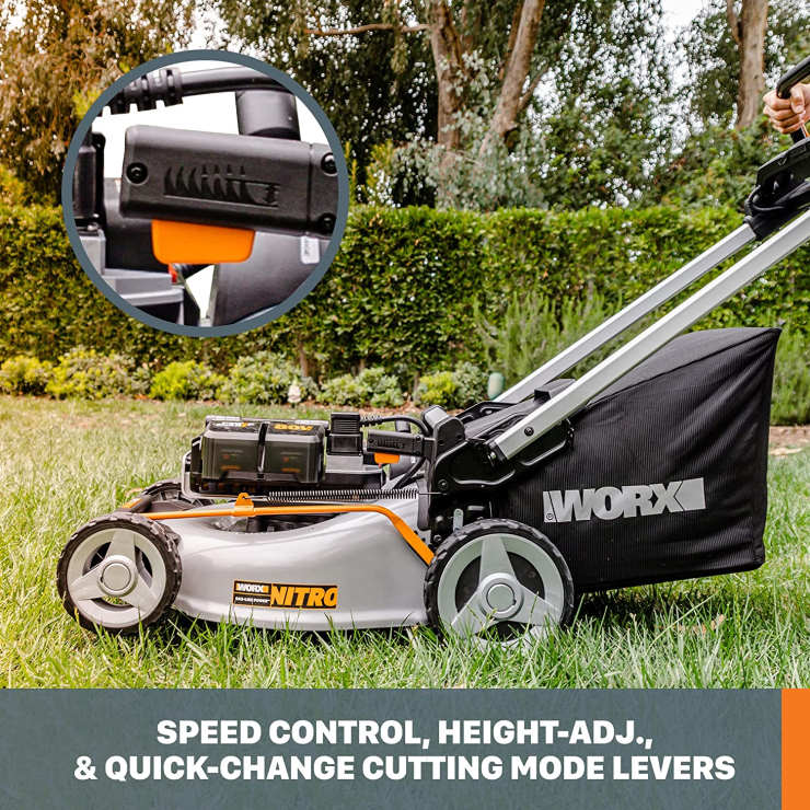 Worx Nitro WG761 80V 21 inch Cordless Lawn Mower2