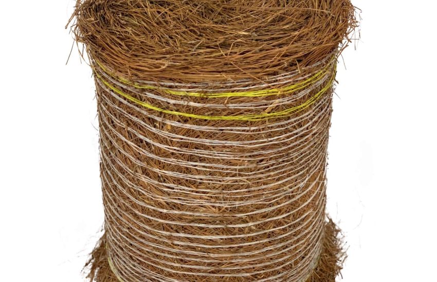 Longleaf Pine Straw Roll for Landscaping