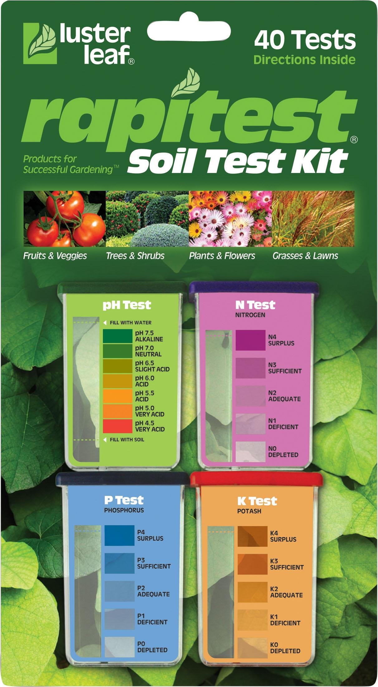 Luster Leaf 1601 Rapitest® Soil Test Kit