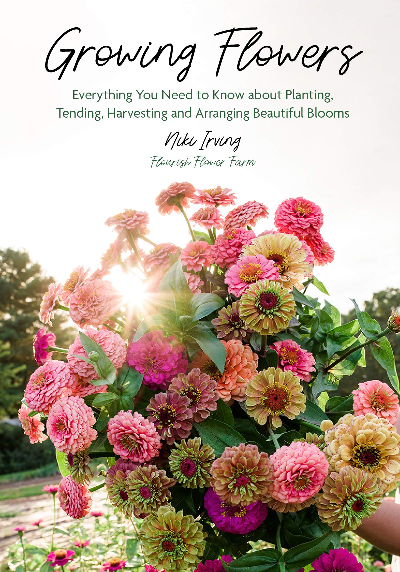Growing Flowers book cover