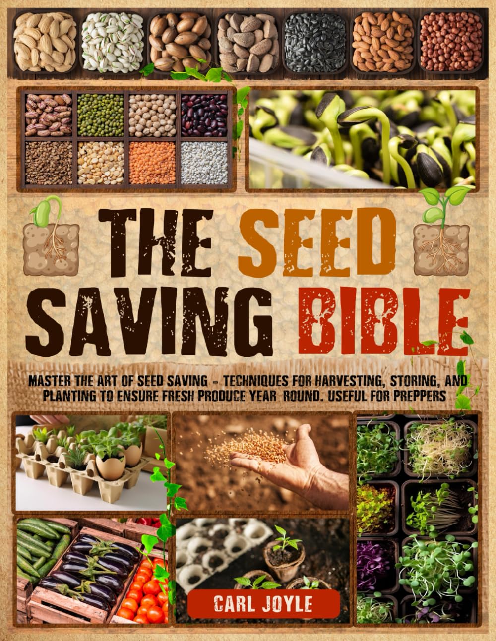 The Seed Saving Bible: Master the Art of Seed Saving. Techniques for Harvesting, Storing, and Planting to Ensure Fresh Produce Year-Round. Also useful for preppers.