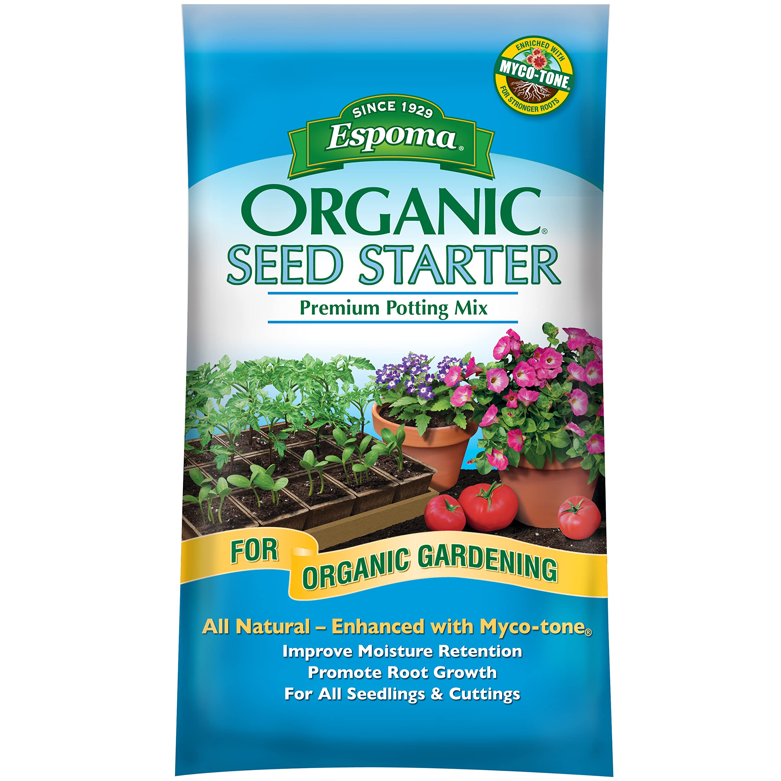 Espoma Organic Seed Starter Premium Potting Soil Mix