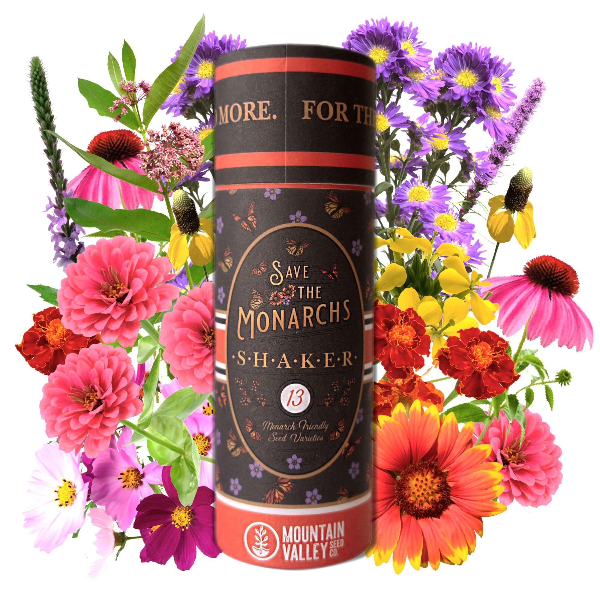 Save The Monarchs Wildflower Seed Shaker