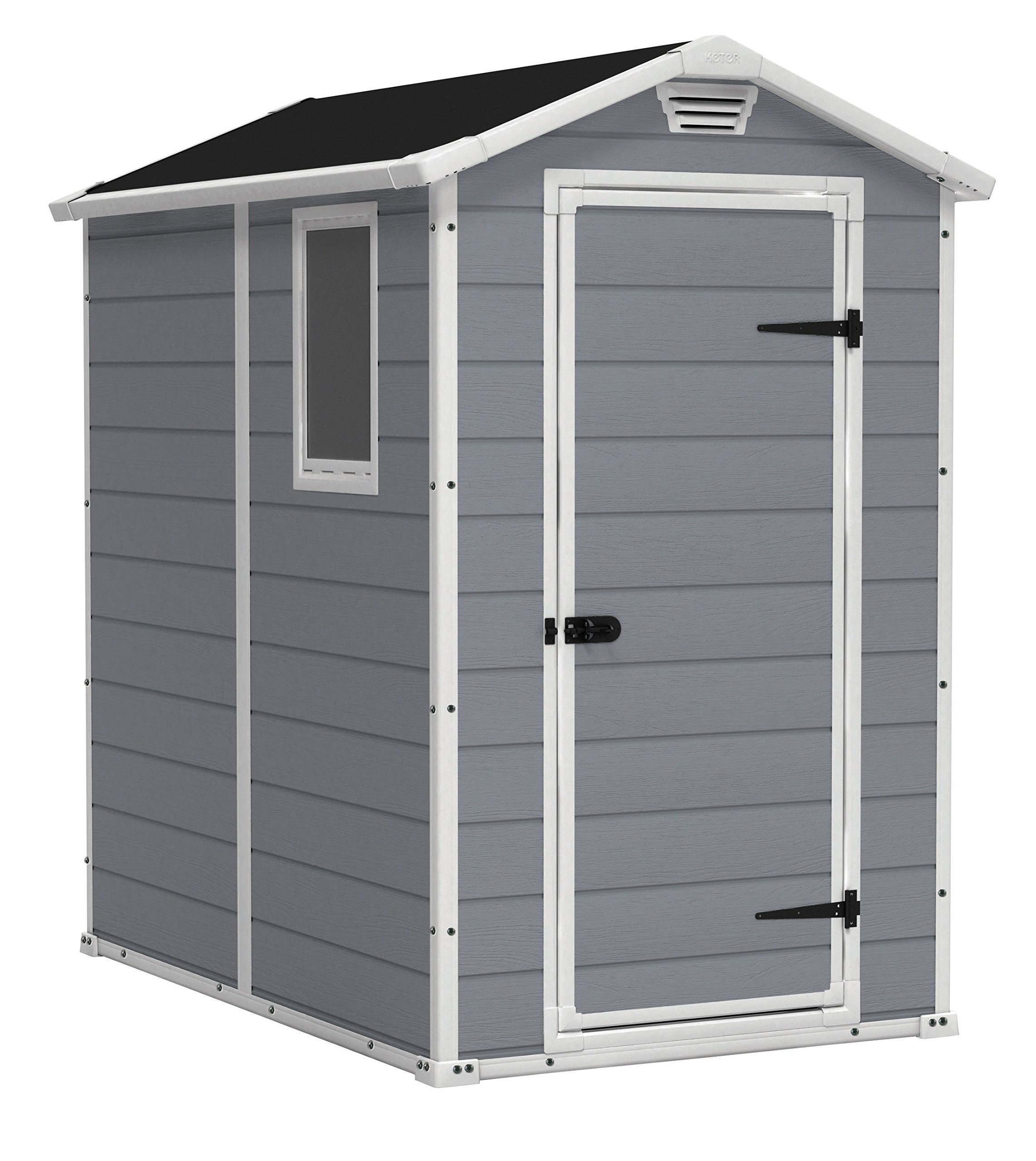 Keter Manor 4x6 Resin Outdoor Storage Shed Kit