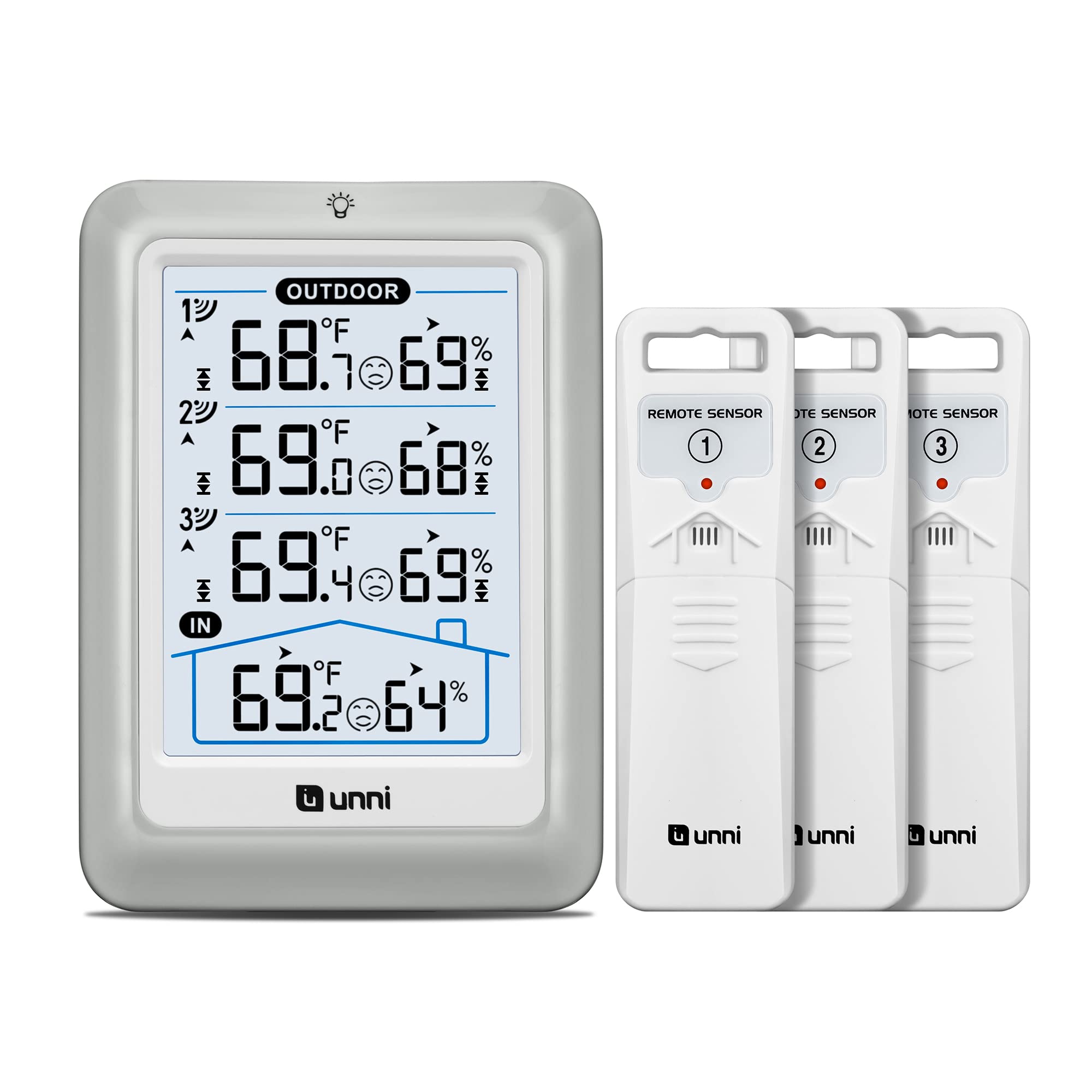 Indoor Outdoor Thermometer Wireless