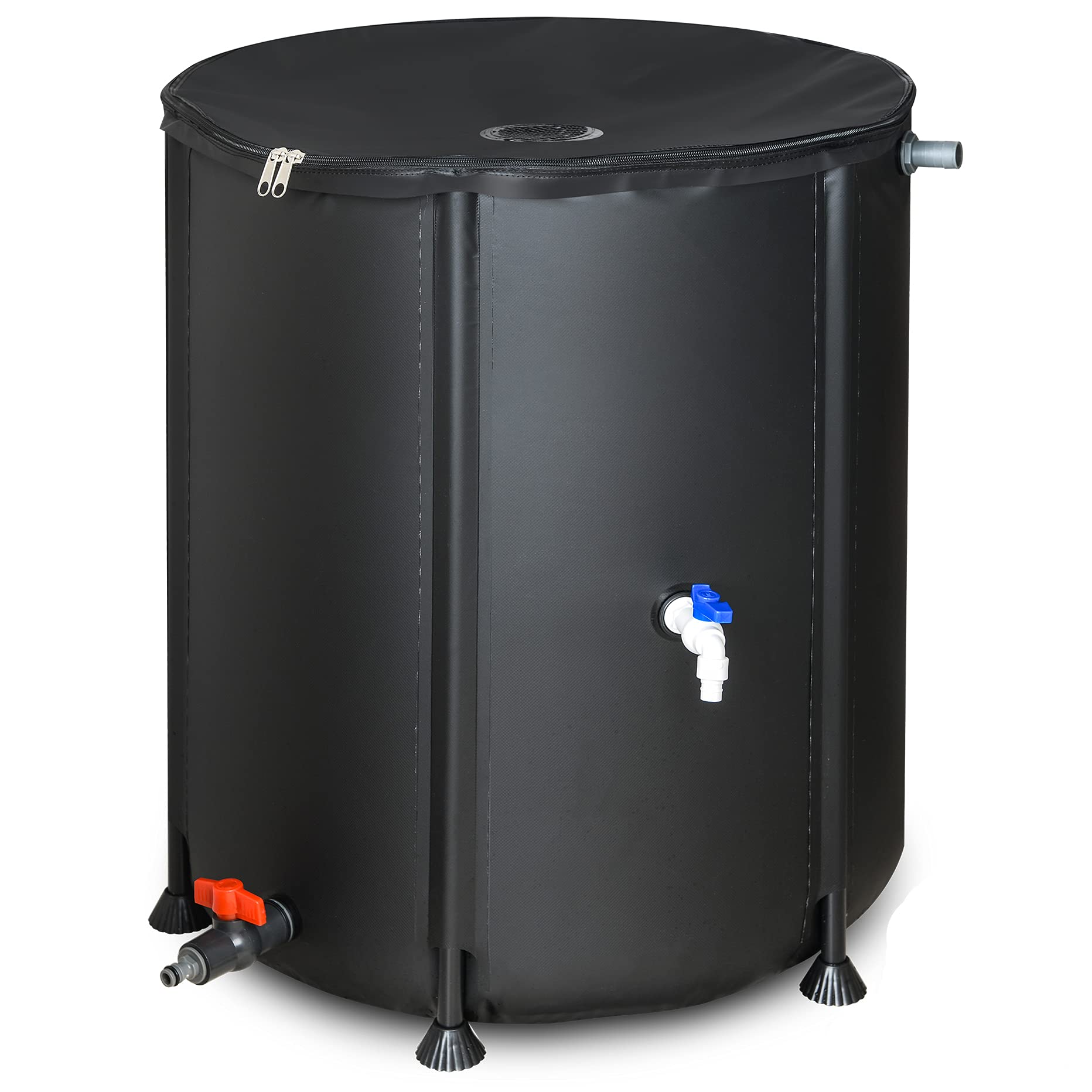 LOSTRONAUT 53 Gallon Portable Rain Barrel Water Tank