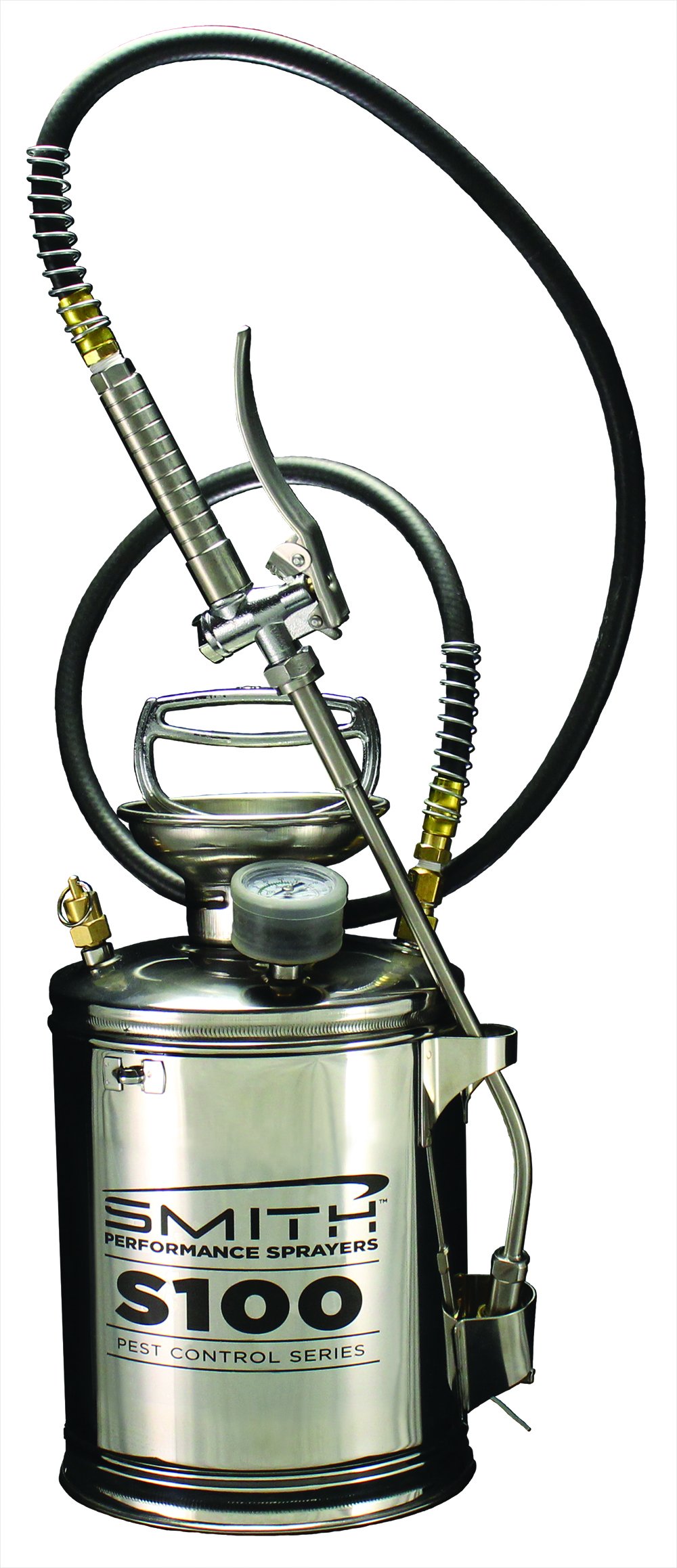 Smith Performance Sprayers S100 1-Gallon Stainless Steel Compression Sprayer for Pest Control