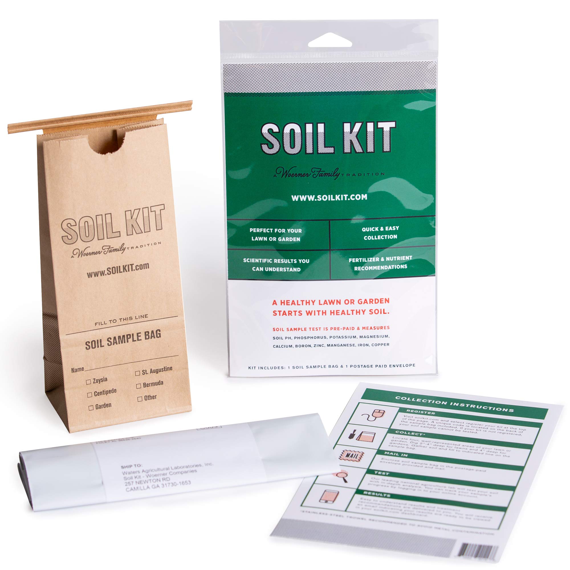 POWERED BY SOILKIT Soil Test Kit