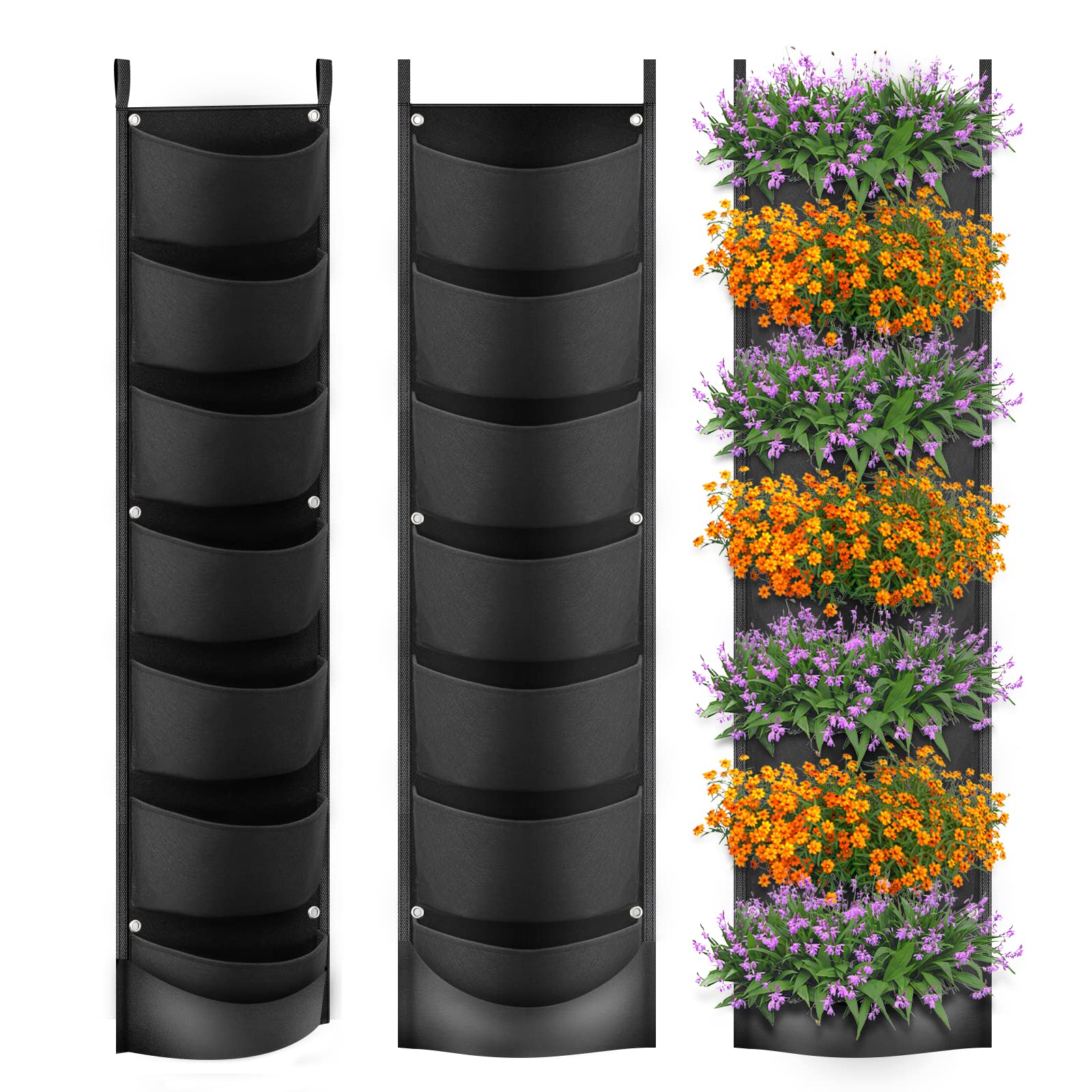 iPower Hanging Vertical Wall Planter
