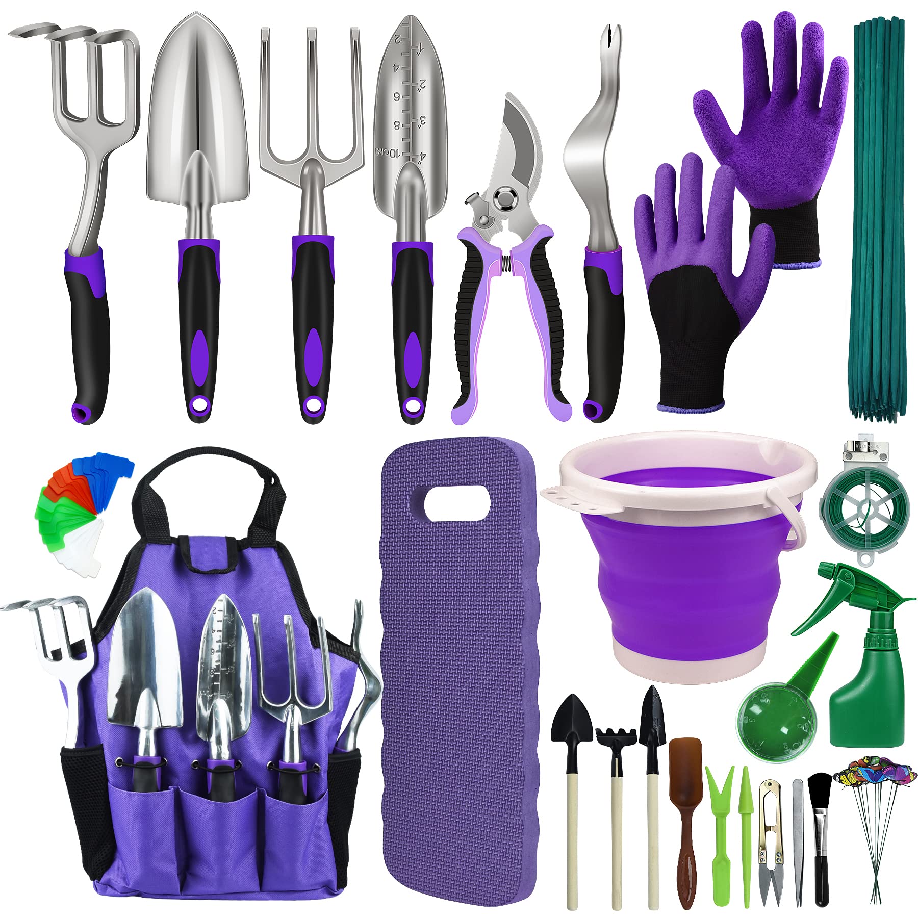 EAONE Garden Tools Set 105Pcs