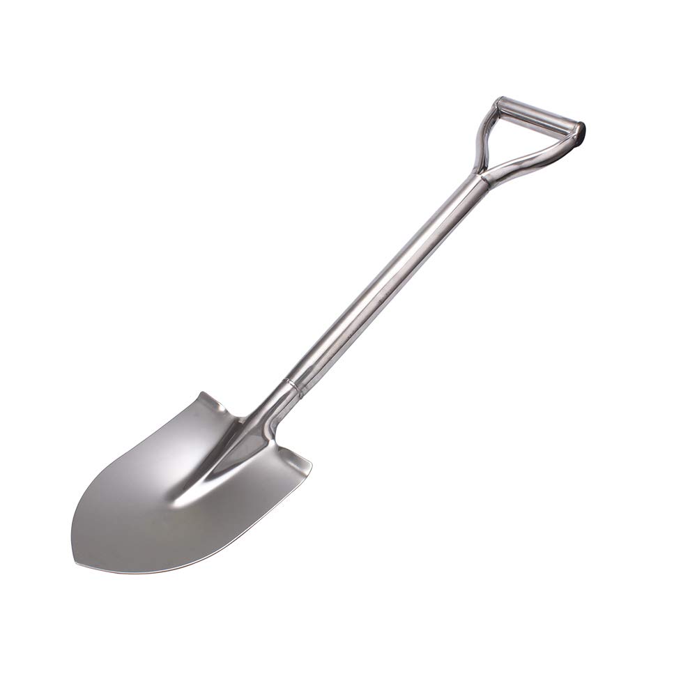 LUBAN 31.5 Inch Short Garden Shovel for Digging in The Yard