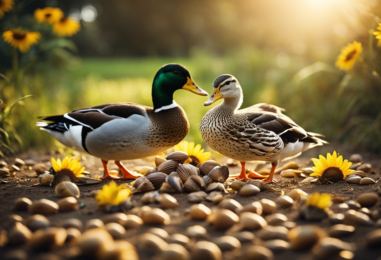 Can Ducks Eat Sunflower Seeds with Shells: A Comprehensive Guide