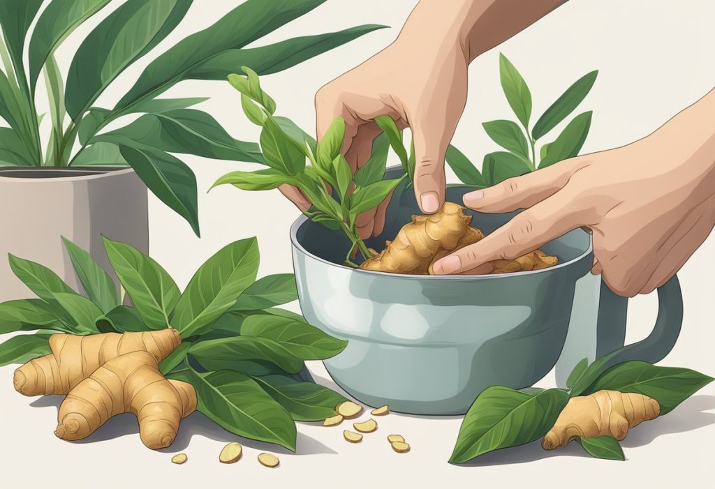 Growing Ginger in a Pot - PlantNative.org