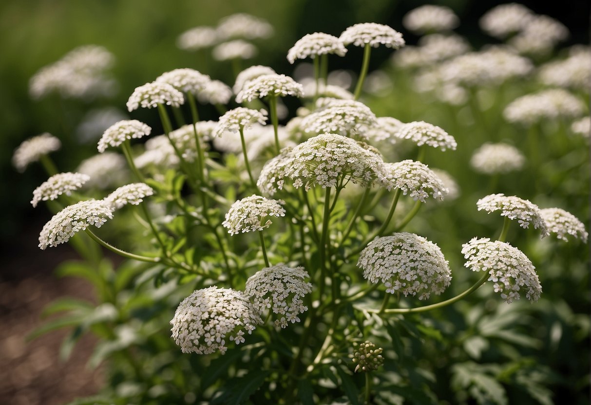 Valerian thrives in sunny, well-drained areas with fertile soil and ample airflow. It can be found growing in meadows, fields, and along the edges of forests