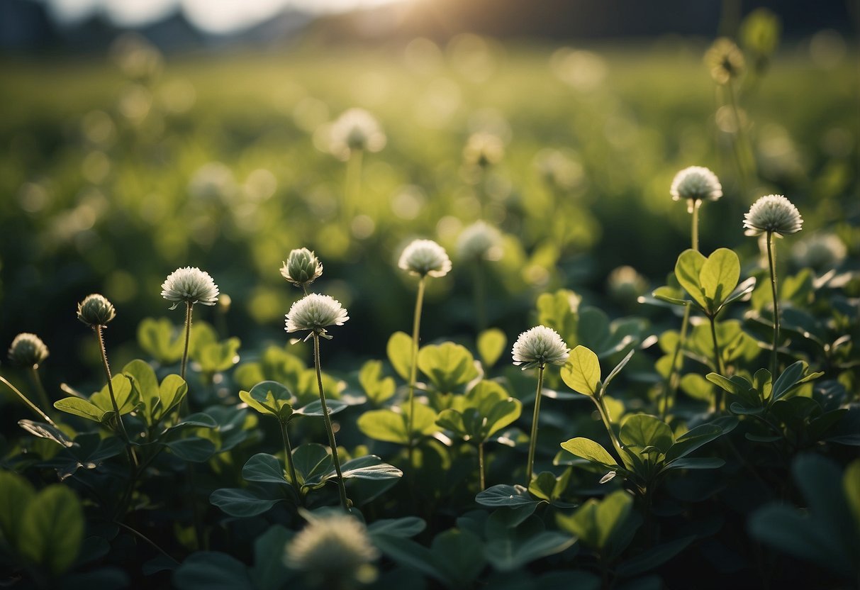 Plants That Look Like Clover: Identifying Similar Species - PlantNative.org A field with clover and similar plants, close-up to show their distinctive leaves and flowers