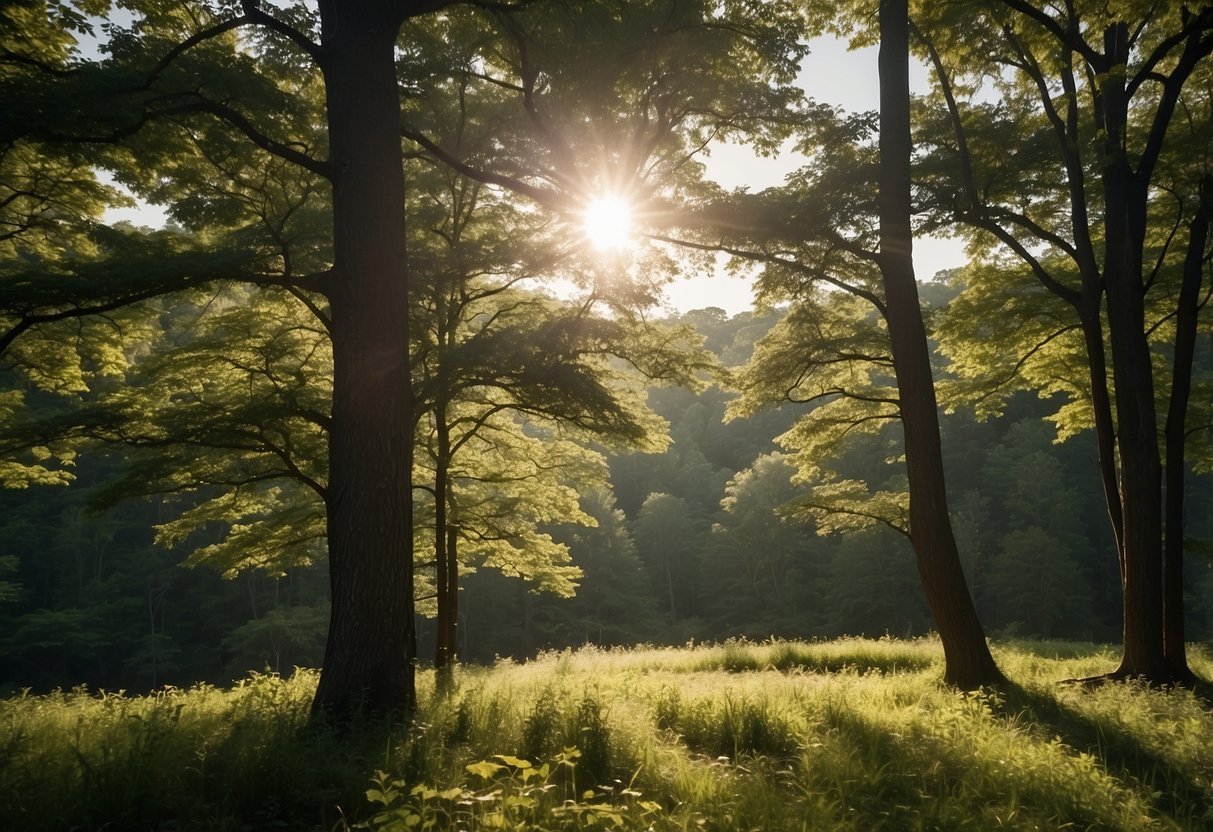 Types of Trees in NJ: A Comprehensive Guide to the Native Flora of New Jersey - PlantNative.org Lush forests of oak, maple, and pine line the rolling hills of New Jersey, providing habitat for diverse wildlife and connecting communities to nature
