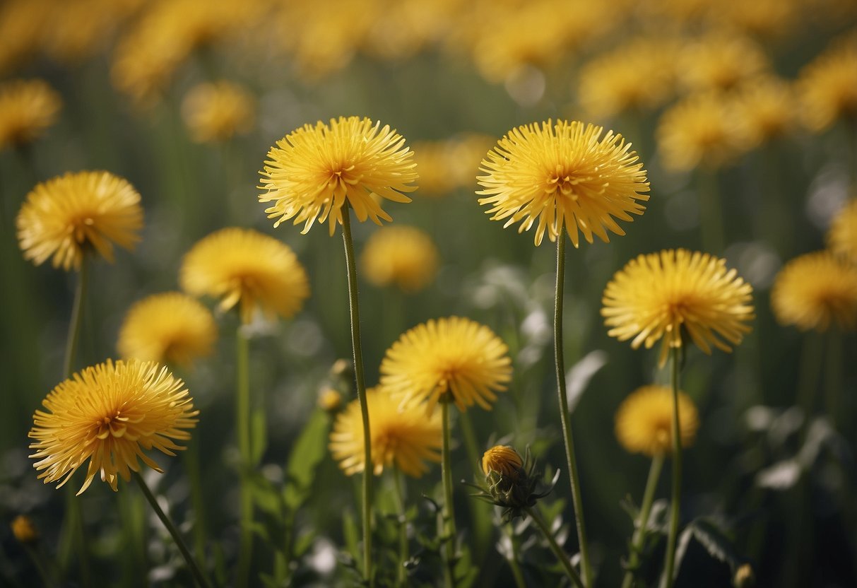 Yellow Flowers Similar to Dandelions: A Guide to Identifying Lookalikes
