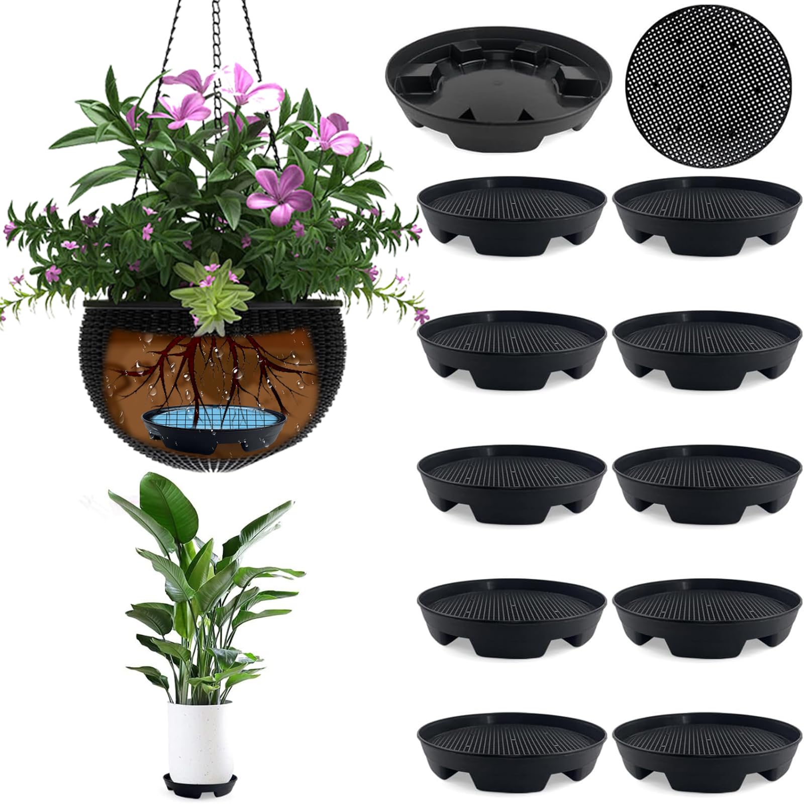 Our Picks for the 5 Best Self-Watering Hanging Baskets: Low-Maintenance Gardening Solutions