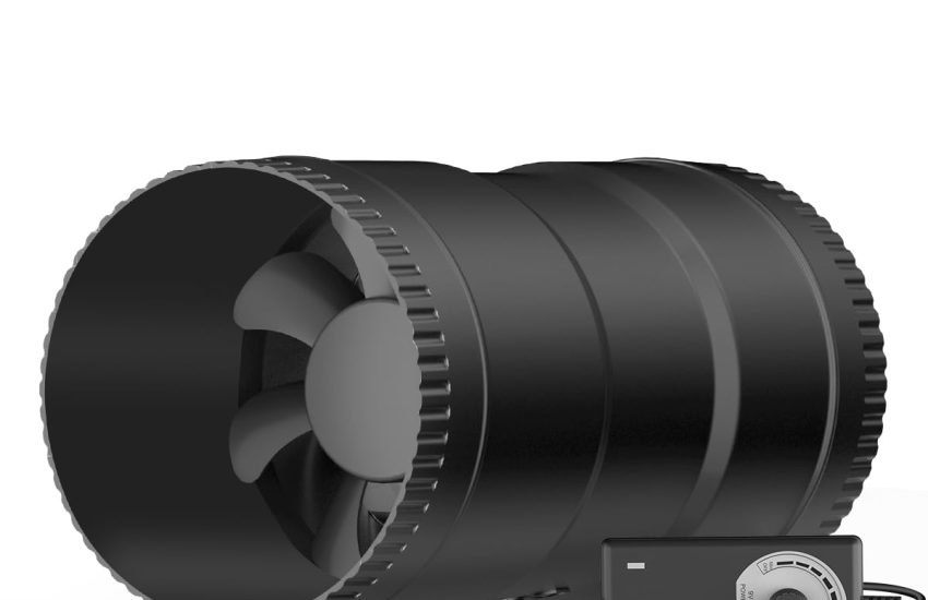 Hon&Guan 4-Inch Inline Booster Duct Fan