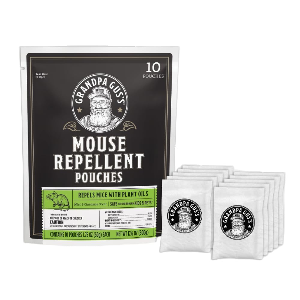 Grandpa Gus’s Extra-Strength Mouse Repellent Pouches Review: Effective or Not?