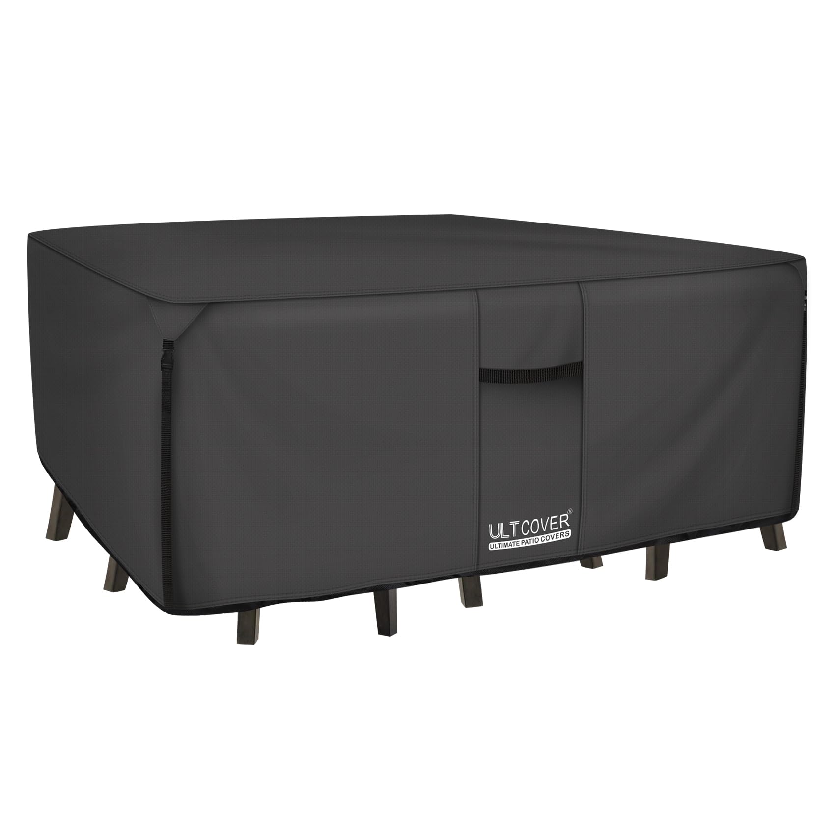 ULTCOVER 600D Tough Canvas Heavy Duty Patio Table and Chair Cover Review – Is It the Ultimate Protection?