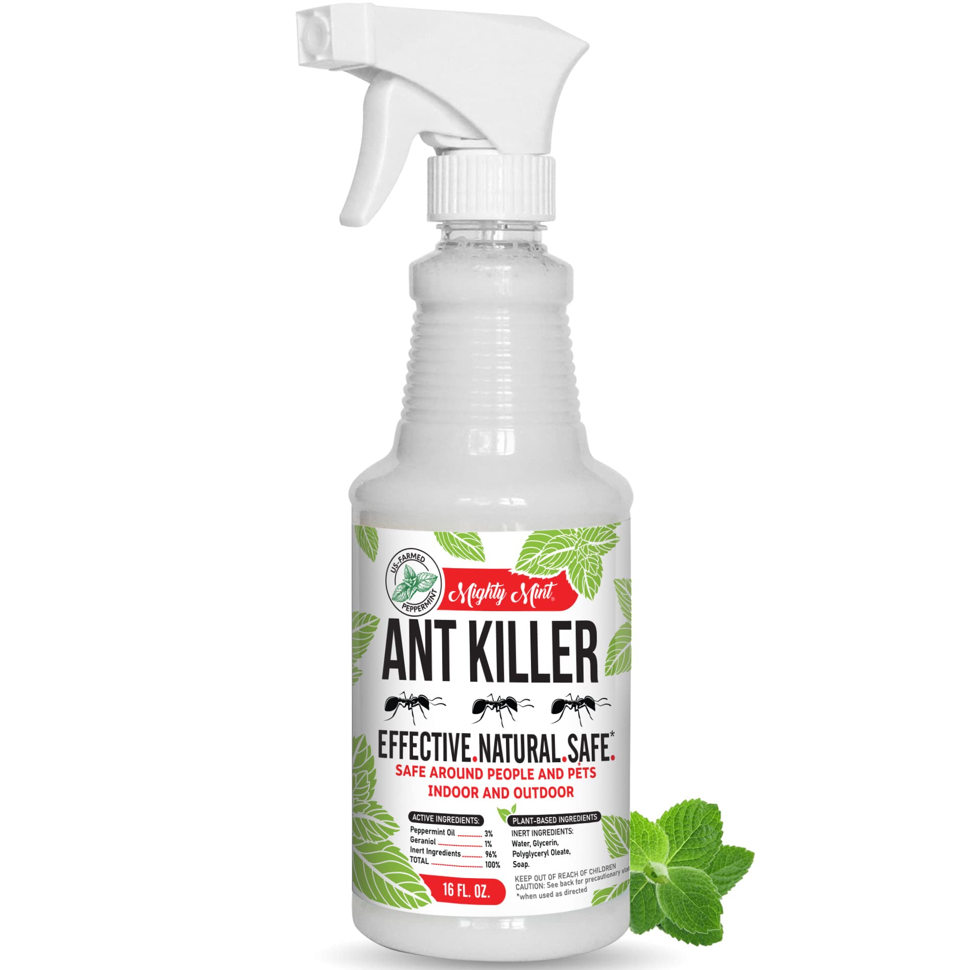 Mighty Mint 16oz Natural Peppermint Oil Ant Killer and Repellent Spray Review: Effective Indoor and Outdoor Solution?
