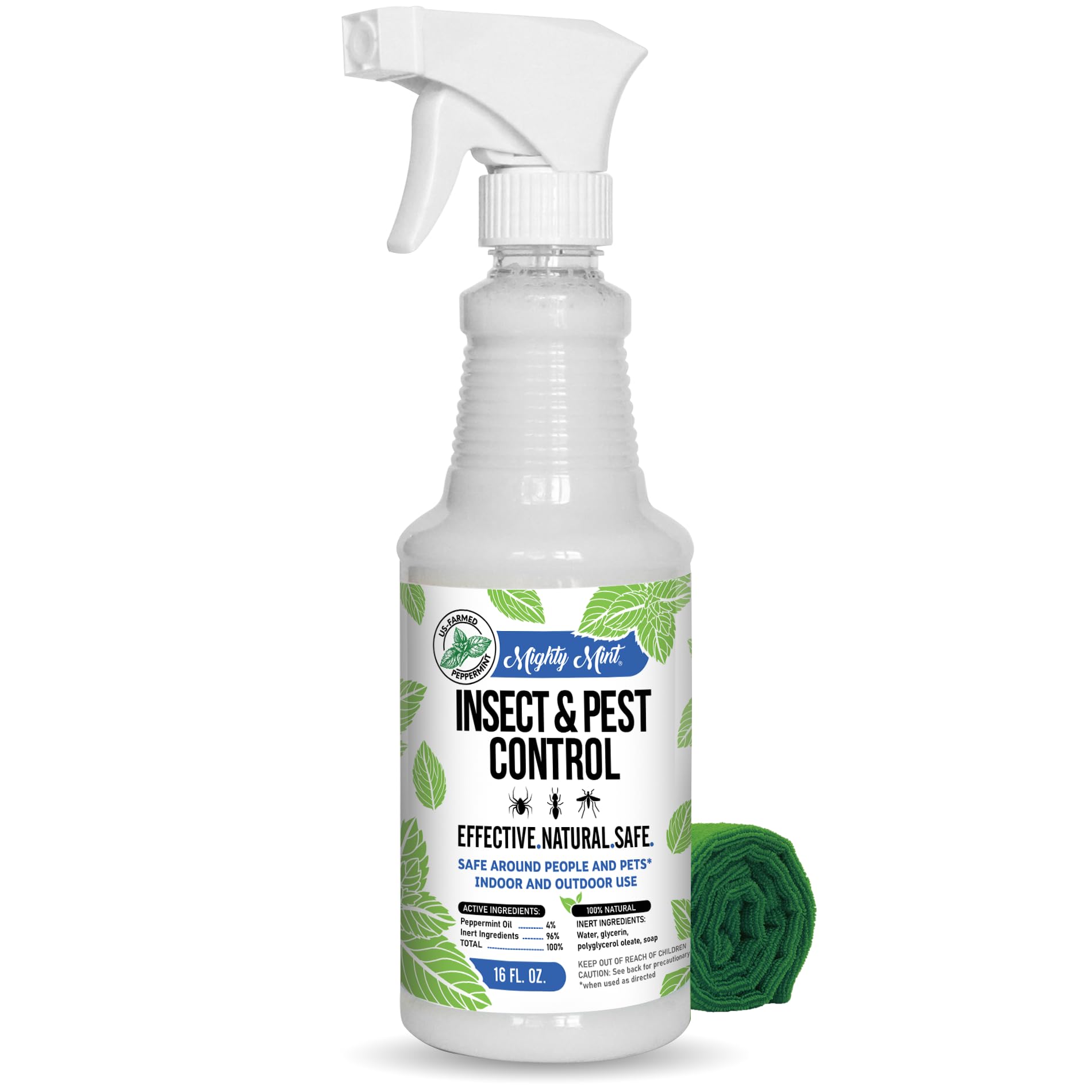 Mighty Mint 16 oz Peppermint Oil Insect & Pest Spray Review—Effective Against Spiders and Ants?
