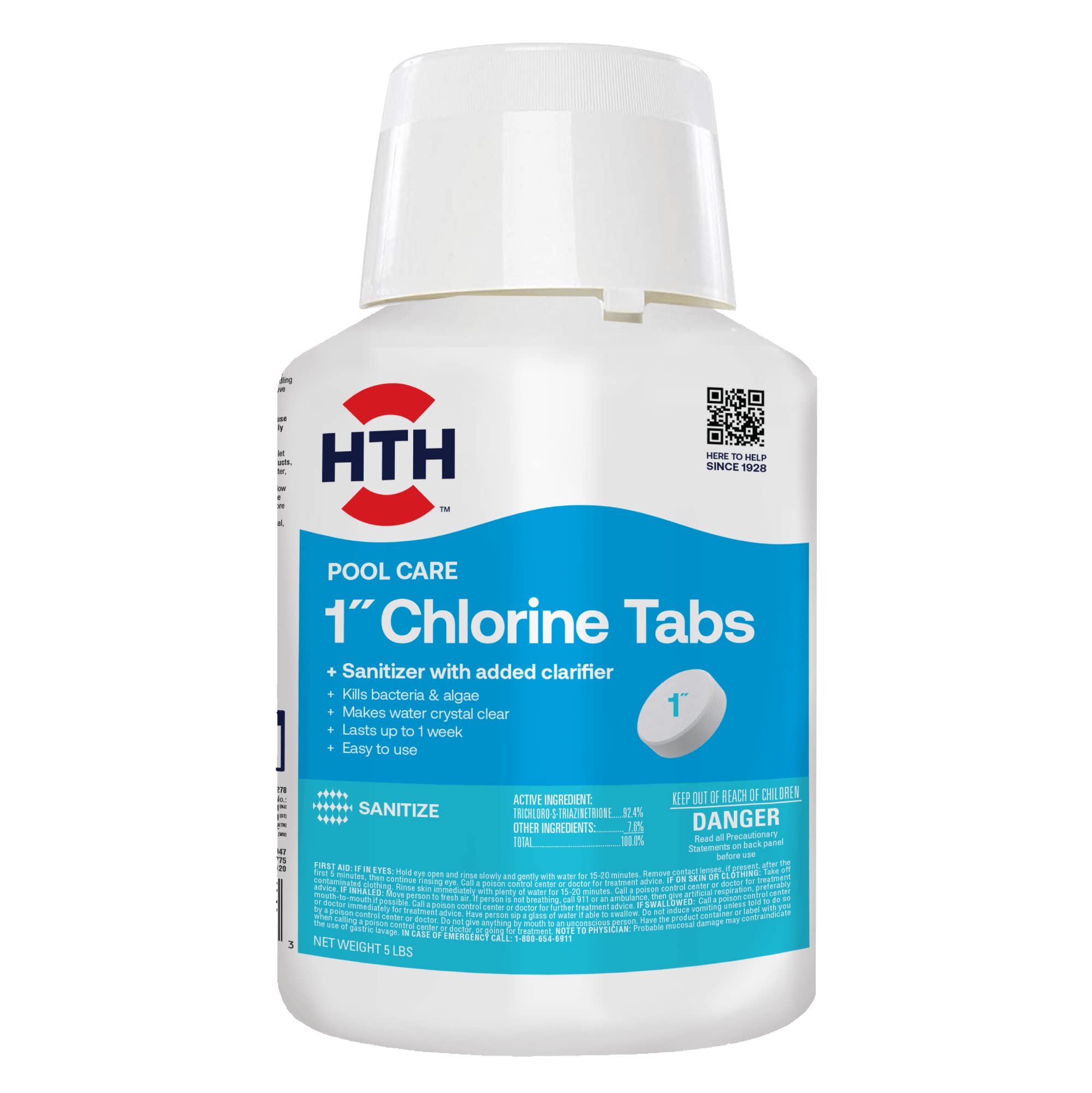 HTH 42047 Pool Care 1″ Chlorine Tabs Review: Best Sanitizer?