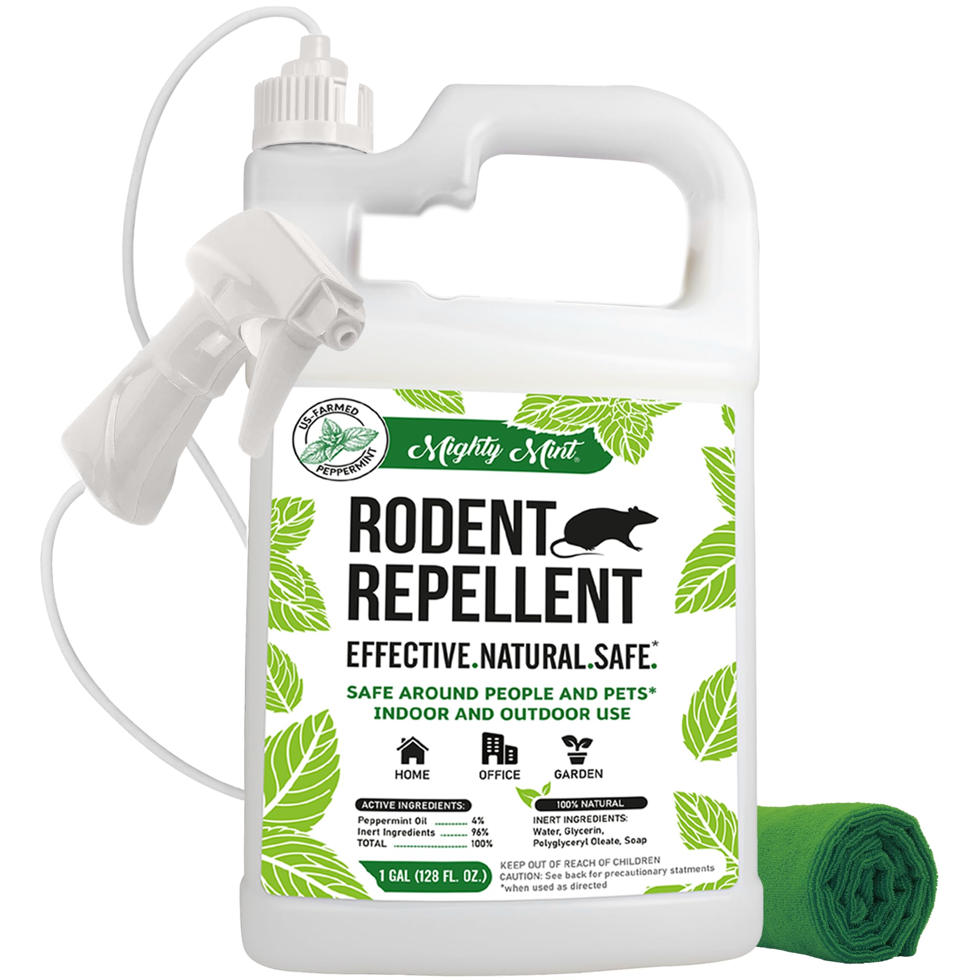 Mighty Mint Gallon Rodent Natural Peppermint Oil Spray Review: Effective Rodent Repellent or Not?