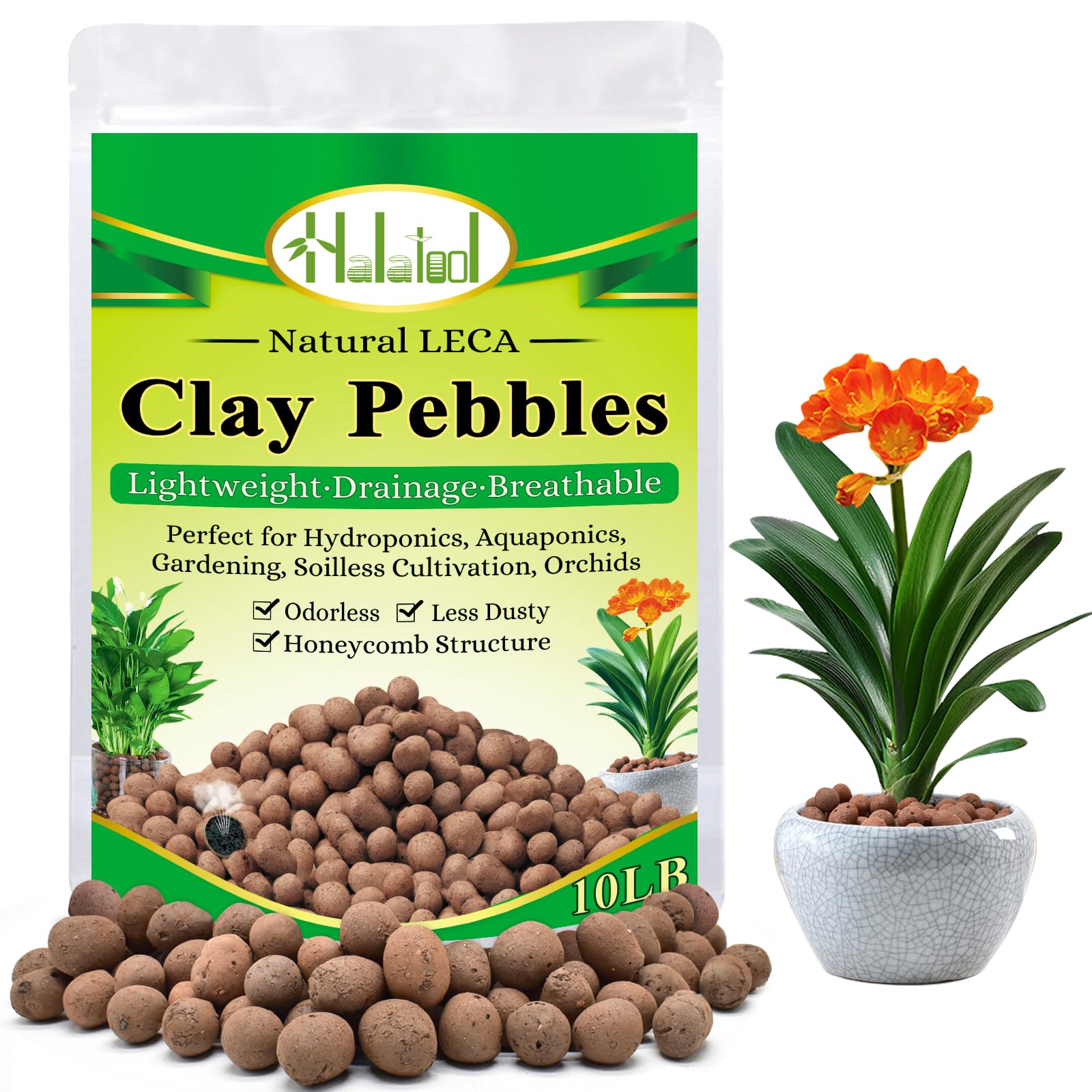 Halatool 10LB Leca Clay Pebbles Review – Ideal for Hydroponics?