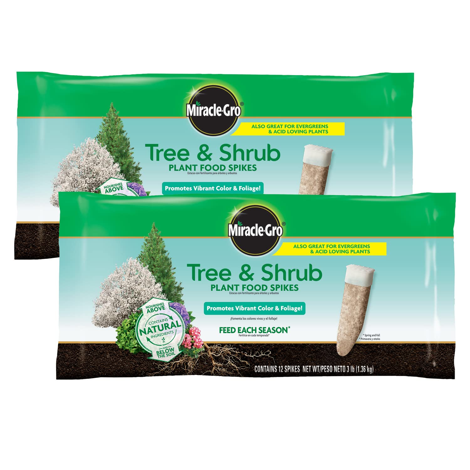 Miracle-Gro Tree & Shrub Plant Food Spikes 12 Spikes 2-Pack Review – Are They Worth It?