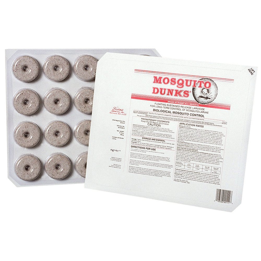 Summit Mosquito Dunk Tablet 20 Count Review: Effective Mosquito Control?