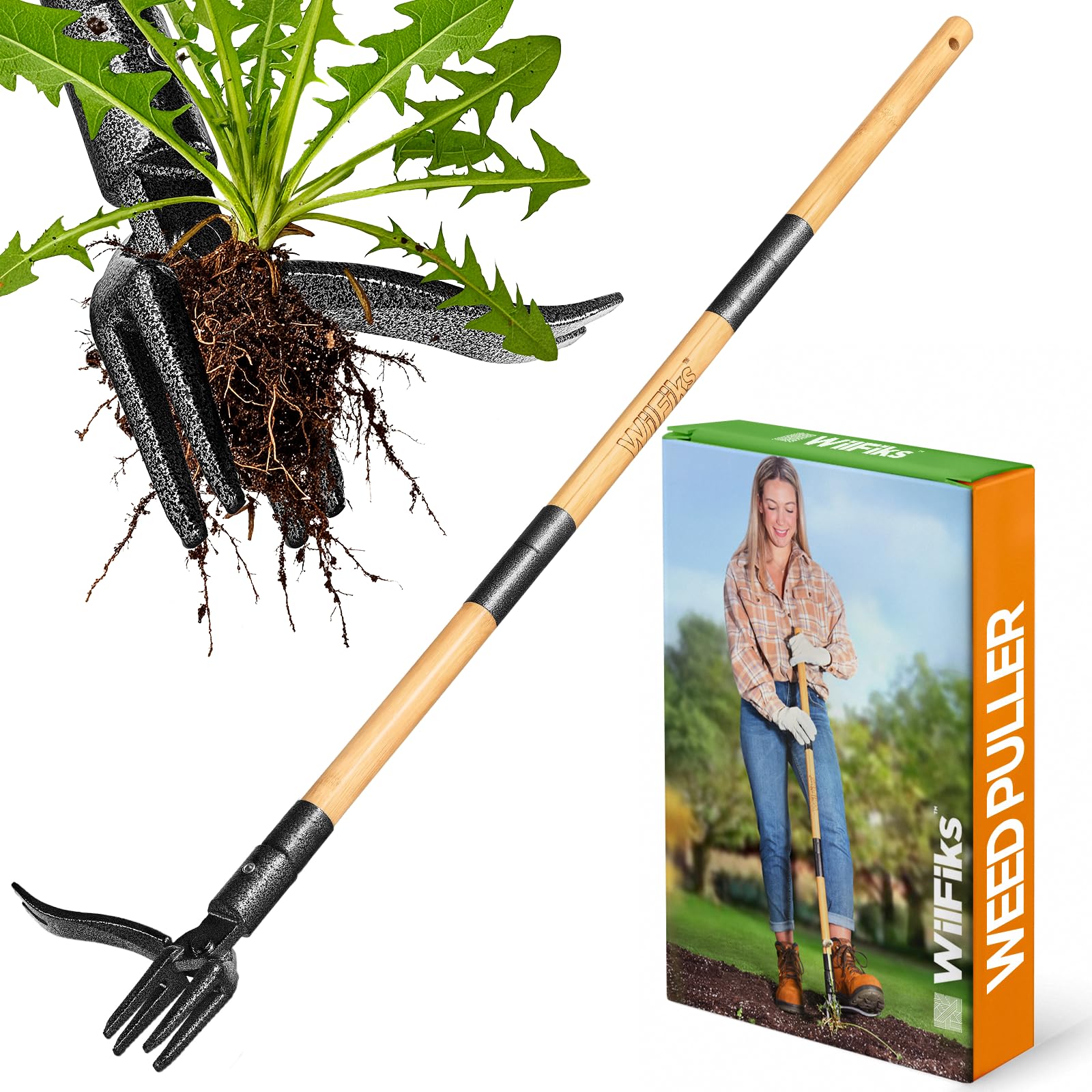 Fiskars 4 Claw Steel Head Weed Puller Tool Review – Best Weed Remover?