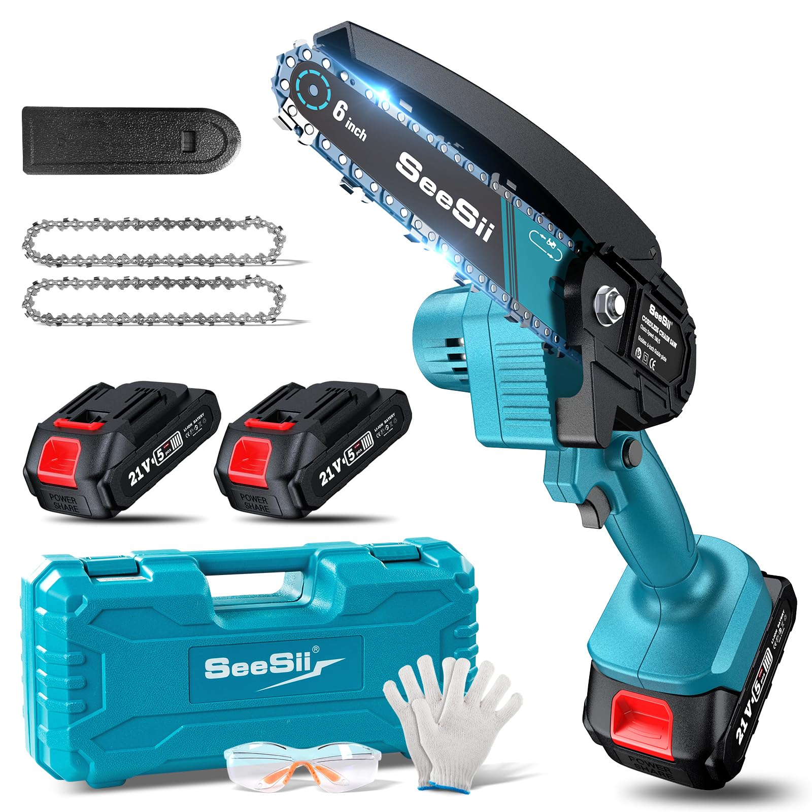 Seesii Mini Chainsaw Cordless 6-inch Review – Ideal for Tree Trimming?