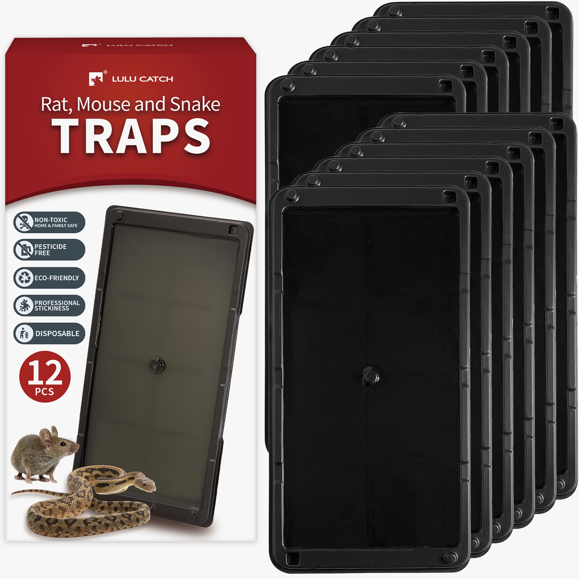 LULUCATCH Super Glue Traps 12 Pack Review: Effective Pest Control?