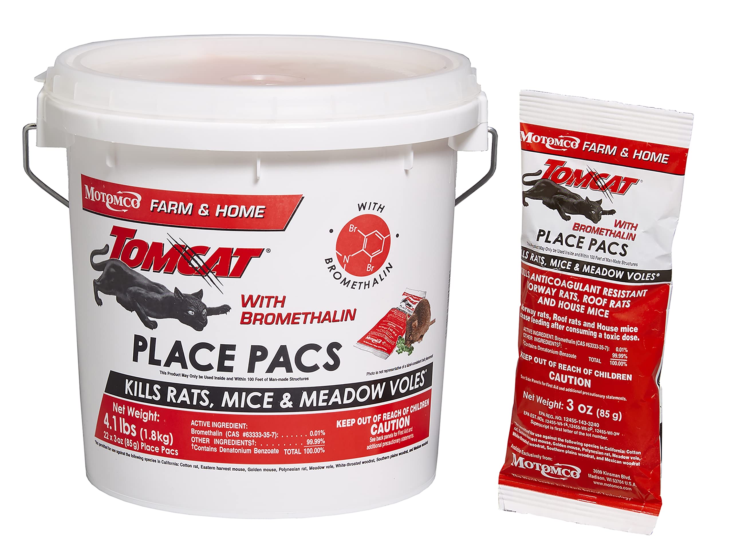 Tomcat Bromethalin Place Pacs Bait Review: Effective Pest Control?