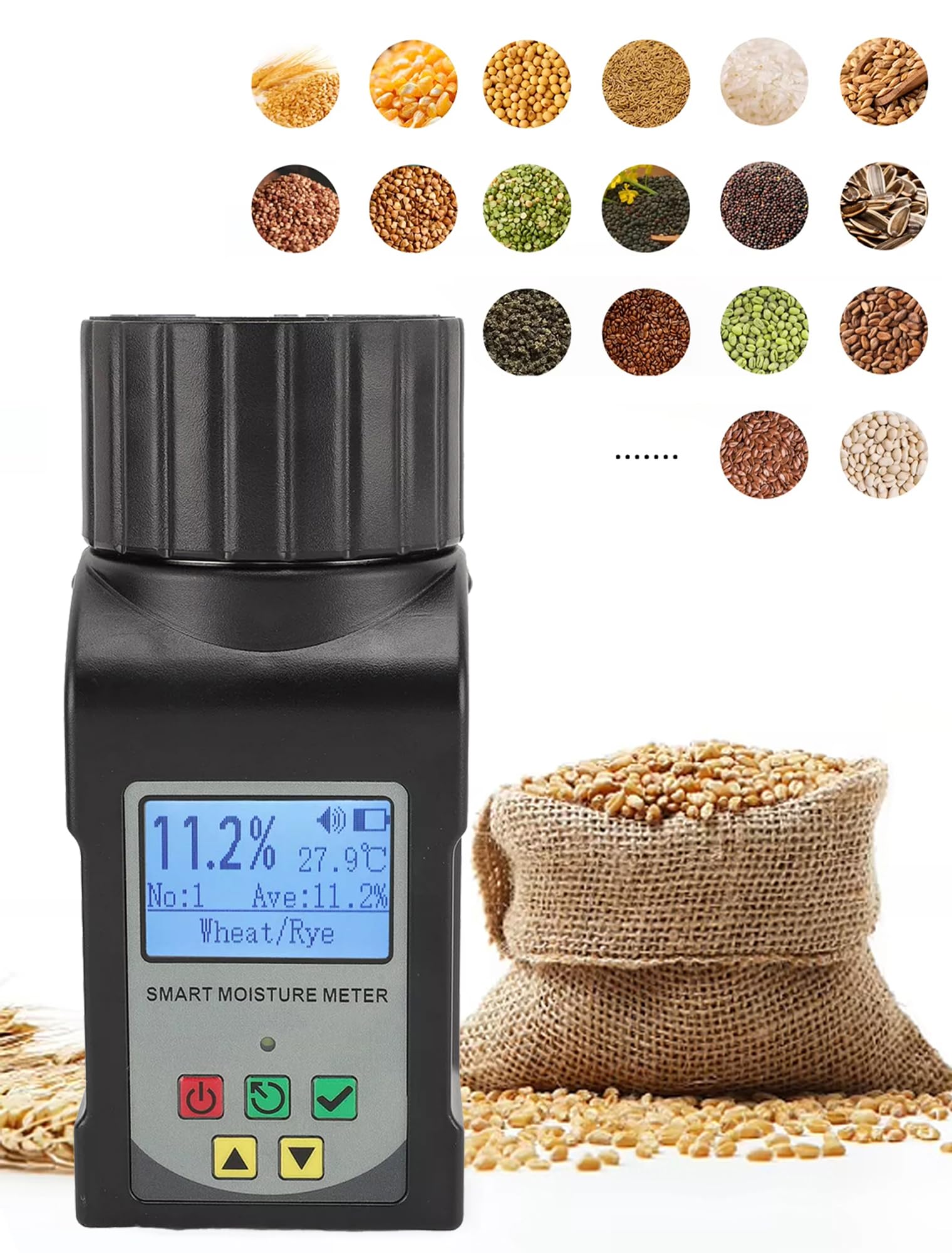 Top 5 Amazon Commercial-Grade Grain Moisture Tester to Consider for High-Volume Production Efficiency