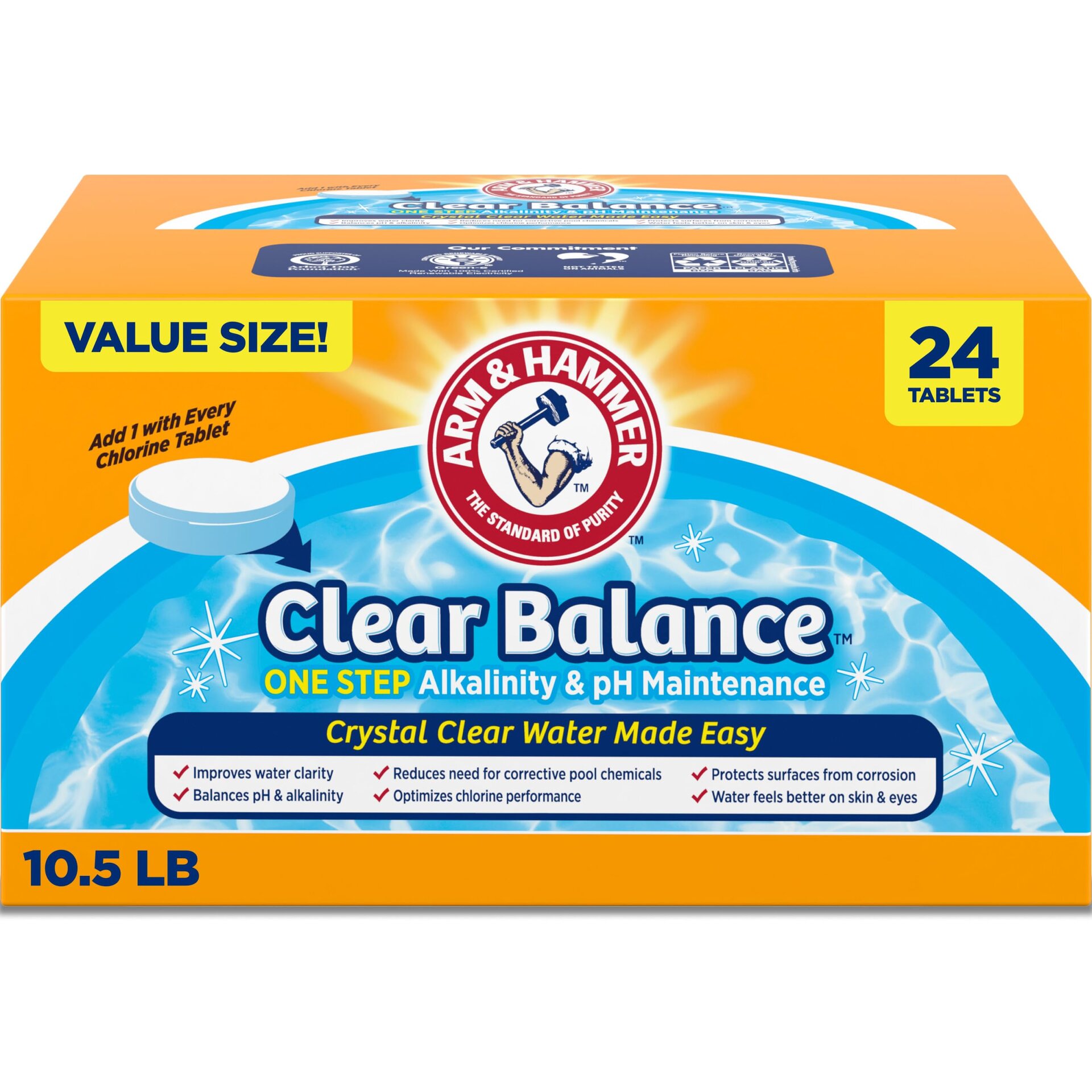ARM & HAMMER Clear Balance Swimming Pool Alkalinity pH Maintenance Tablets Review – Effective Pool Care?