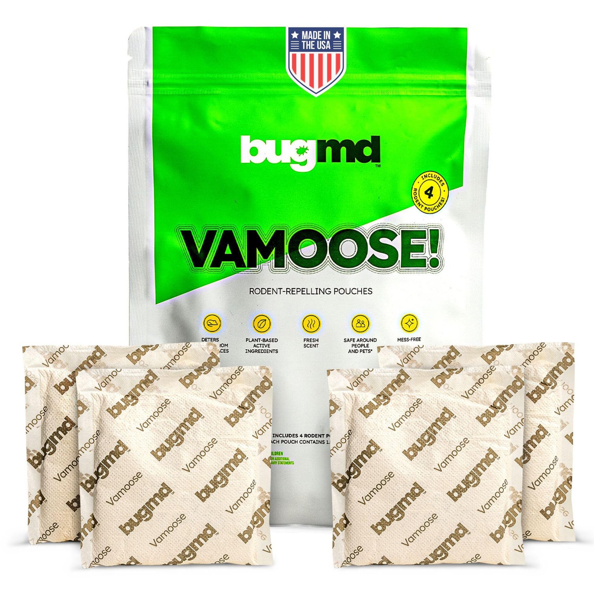 BugMD Vamoose Rodent Repellent Pouches Review: Effective Mouse Deterrent?