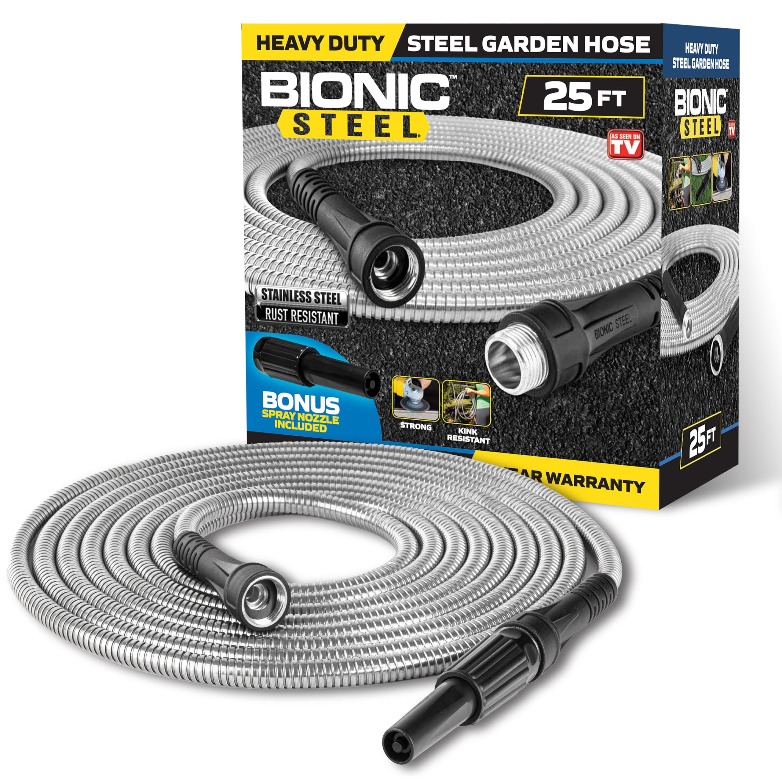 Bionic Steel 25 Ft Metal Garden Hose Review: Best Durable Hose?
