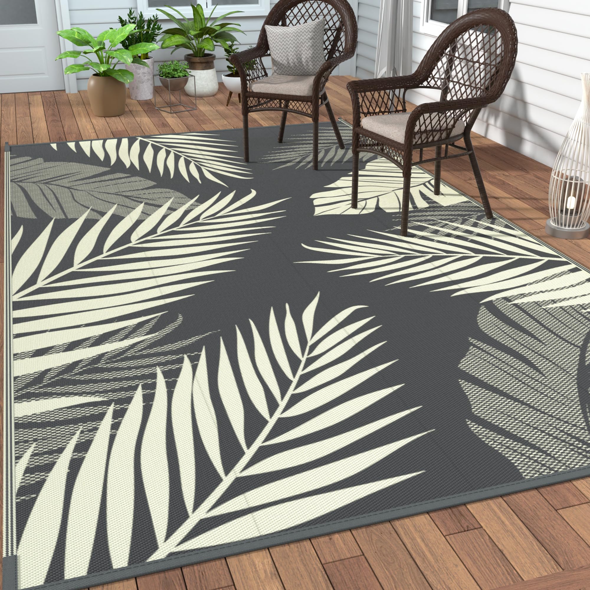 GENIMO Outdoor Rug Waterproof 6′ x 9′ Review: Durable and Versatile, Is It Right for Your Space?