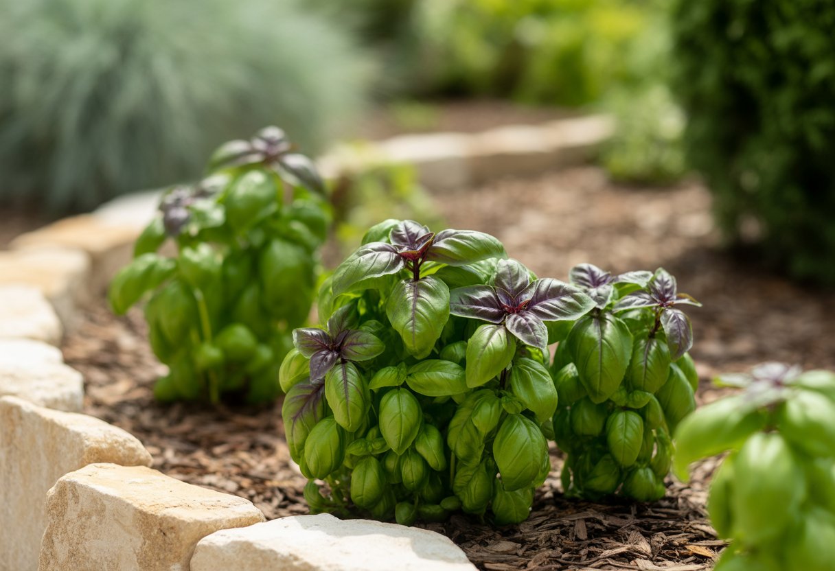 Ornamental Basil for Landscaping Enhancing Garden Aesthetics with Versatile Herb Designs