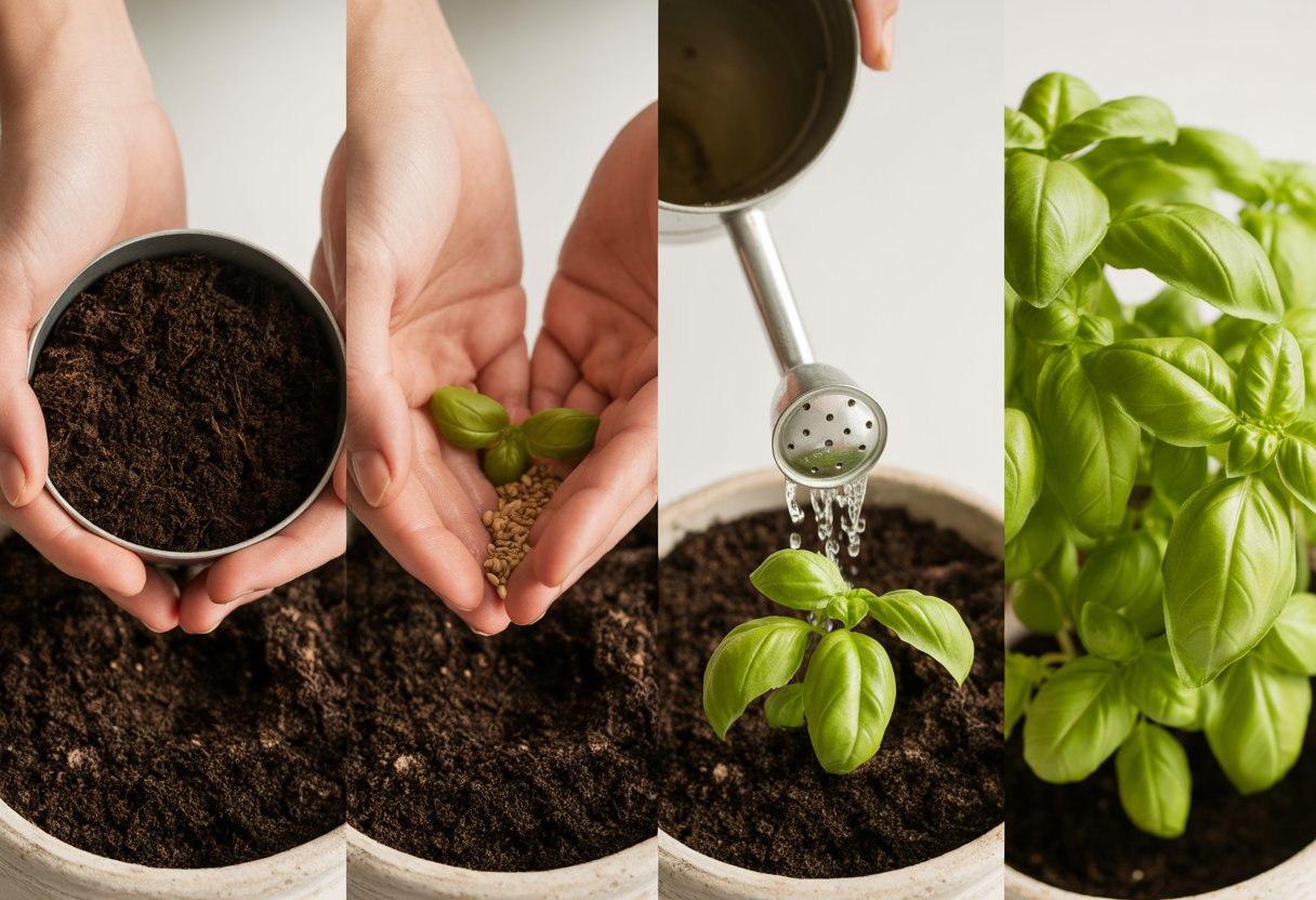 Step by Step Basil Planting Guide for Thriving Herb Gardens